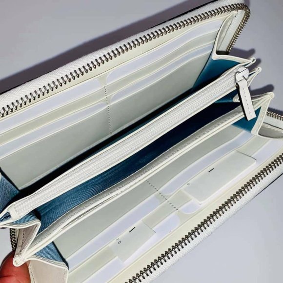 NEW GUCCI 510488 Guccy Moon & Stars Leather Zip Around Wallet - Picture 9 of 11